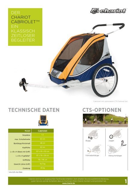 CTS-OPTIONEN TECHNISCHE DATEN 1 1 - Pedalkraft