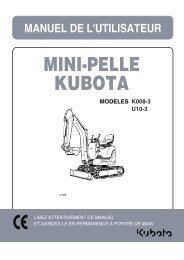 MINI-PELLE KUBOTA