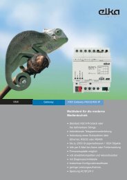 KNX Gateway RS232/485-IP - ELKA-Elektronik GmbH