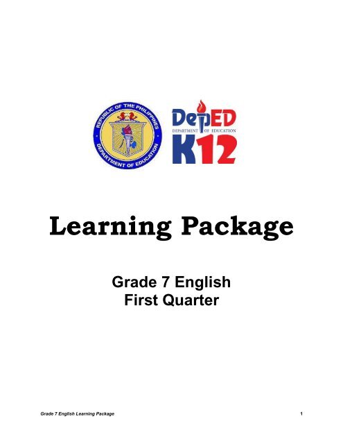 Learning Package