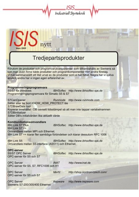 Kurs 4 - ISIS