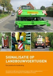 SIGNALISATIE OP LANDBOUWVOERTUIGEN