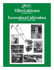 Tiller/Cultivator Excavadora/Cultivadora