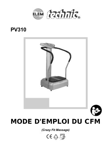 MODE D’EMPLOI DU CFM