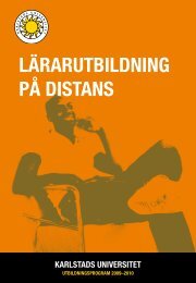 lärarutbildning på distans