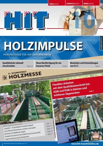 HIT-Holzimpulse 2010 - Local-Network