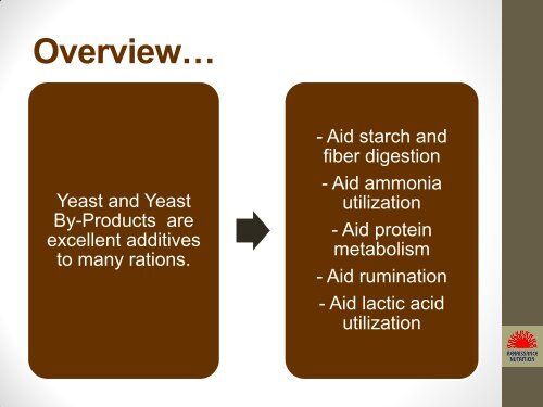 YEAST PRODUCTS & FIBER-FORCE