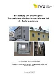 Bilanzierung und Belüftung von Treppenhäusern - Energieland ...