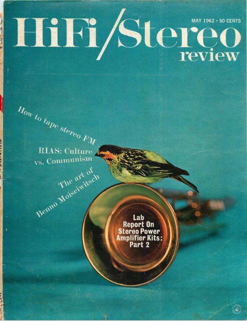 HiFi/Stereo Review May 1962 - Vintage Vacuum Audio