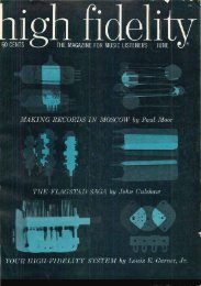 High Fidelity magazine June 1959 - Vintage Vacuum Audio