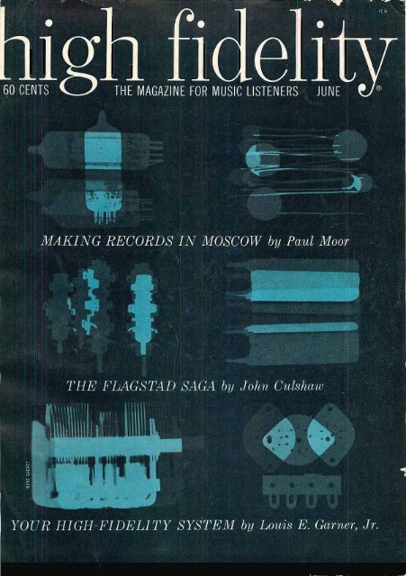 High Fidelity magazine June 1959 - Vintage Vacuum Audio