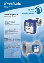 Flow measurement of Liquids and Gases