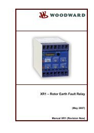 XR1 – Rotor Earth Fault Relay