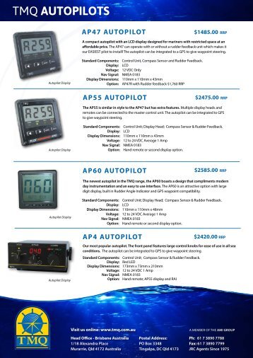 TMQ Autopilots