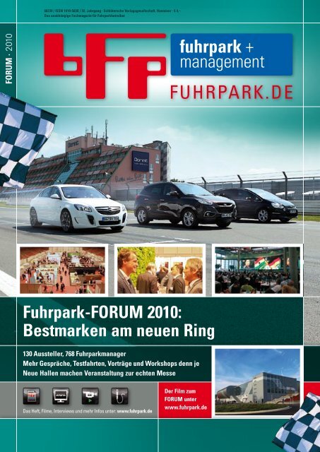 Fuhrpark-FORUM 2010: Bestmarken am neuen Ring - fuhrpark.de