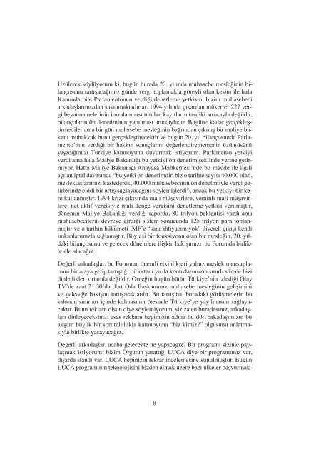 2-3 Nisan 2010 Konuşmalar ve Sunumlar için tıklayınız... - Türmob