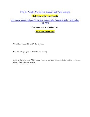psy 265 capstone checkpoint Study flashcards on psy 265 checkpoint_ methods of contraception at cramcom quickly memorize the terms, phrases and much more cramcom makes it easy to get the grade you want. psy 265 capstone checkpoint Study flashcards on psy 265 checkpoint_ methods of contraception at cramcom quickly memorize the terms, phrases and much more cramcom makes it easy to get the grade you want.