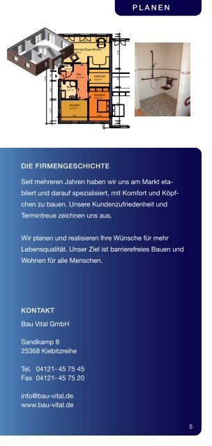 Flyer-Leistungsspektrum per PDF - Bau Vital GmbH