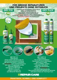 DRY FIX/FLEXÂ® 16 - Repair Care