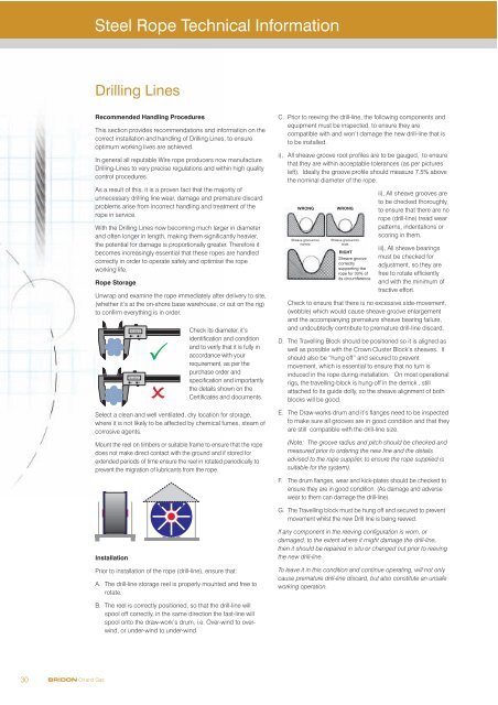 Steel Rope Technical Information - Bridon