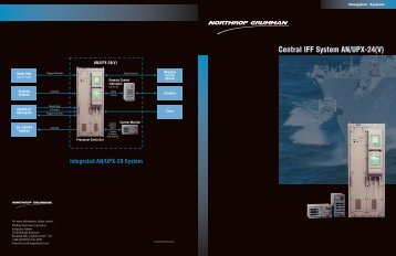 Central IFF System AN/UPX-24(V) - Northrop Grumman Electronic ...