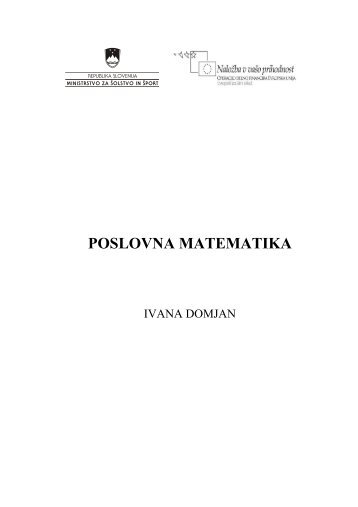 POSLOVNA MATEMATIKA