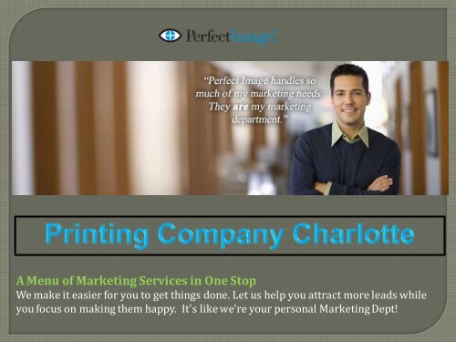 Printing Company Charlotte