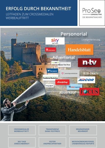 Proseo-Consulting Advertorials mit Echtzeit-Personalisierung