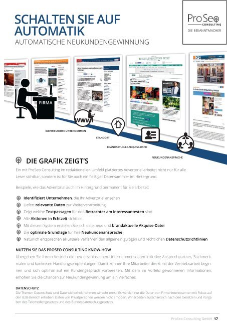 Proseo-Consulting Advertorials mit Echtzeit-Personalisierung