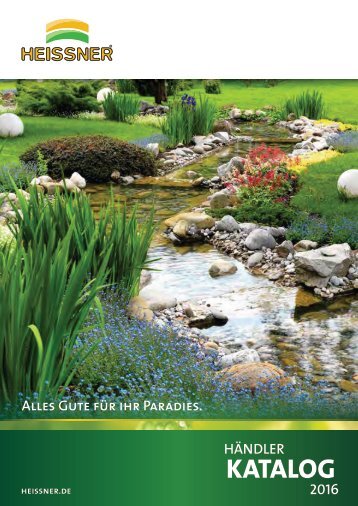 HEISSNER Wassergarten Katalog 2016