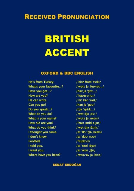 BRITISH ACCENT