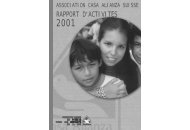 RAPPORT D,ACTIVITE S - Casa Alianza Suisse