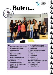 International Summer School/ Kurszeitung 2015