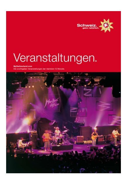 Veranstaltungskalender 2008 - STNet.ch