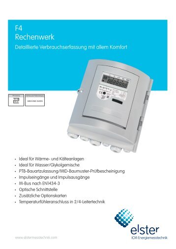 Download (pdf) - Elster Messtechnik GmbH