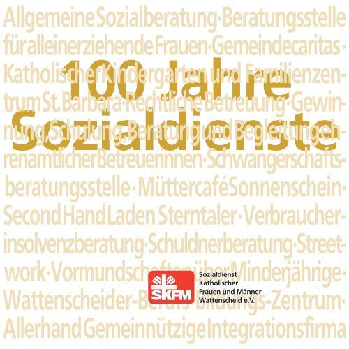 100 Jahre Sozialdienste