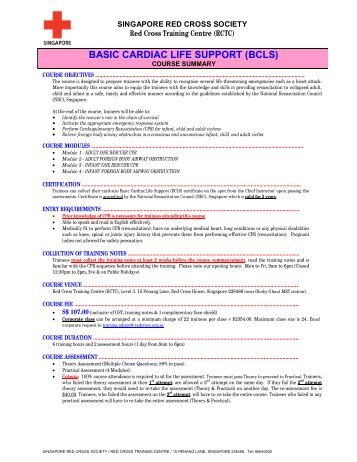 BASIC CARDIAC LIFE SUPPORT (BCLS)