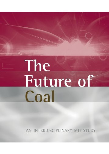 The Future of Coal