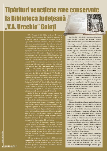 Revista Nr. 24-25 - descarca - AICI (format pdf) - RO.AS.IT ...