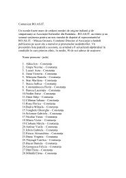 lista sustinatori noua - RO.AS.IT - Asociatia Italienilor din Romania