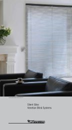 Silent Gliss Venetian Blind Systems