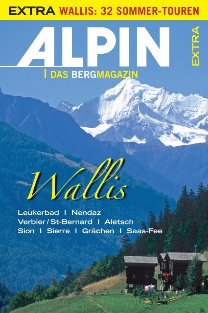 wallis: 32 sommer-touren - Alpin.de