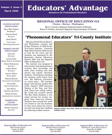 Educators' Advantage - Regional Office of Education #13