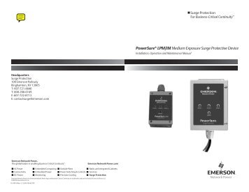 PowerSure LPM/IM Installation Manual (IO-30103) (Rev