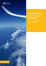 Flightpath 2050 Europe’s Vision for Aviation