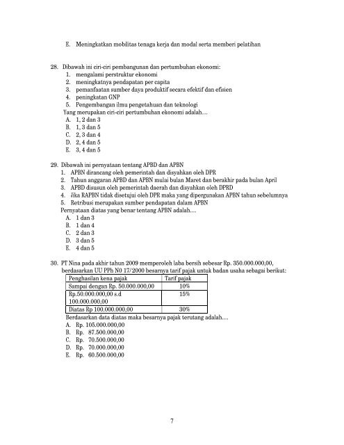 Soal Ekonomi Tryout 3 â Paket A - ASOSIASI GURU EKONOMI ...