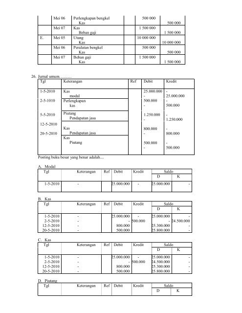 Soal Ekonomi Tryout 5 â Paket B - ASOSIASI GURU EKONOMI ...