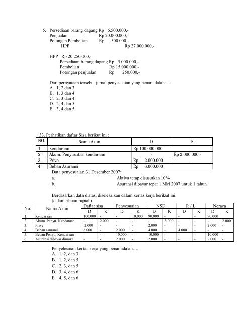 Soal Ekonomi Tryout 3 â Paket B - ASOSIASI GURU EKONOMI ...