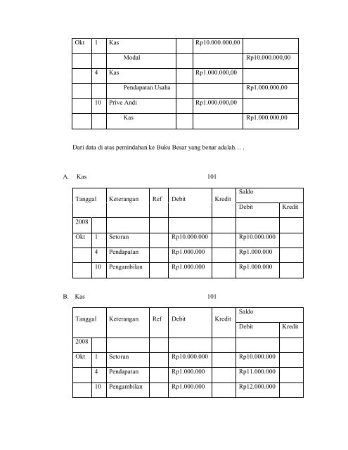 Soal Ekonomi Tryout 3 â Paket B - ASOSIASI GURU EKONOMI ...