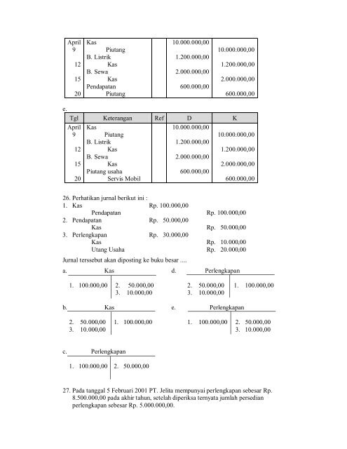 Soal Ekonomi Tryout 3 - ASOSIASI GURU EKONOMI INDONESIA